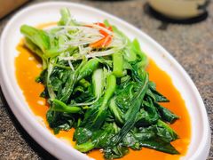 白灼菜心-渔民船说·北塘海鲜·天津菜·海肠捞饭(北塘古镇店)