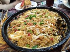 铁板金针菇-新洪伟餐厅(武昌火车站店)