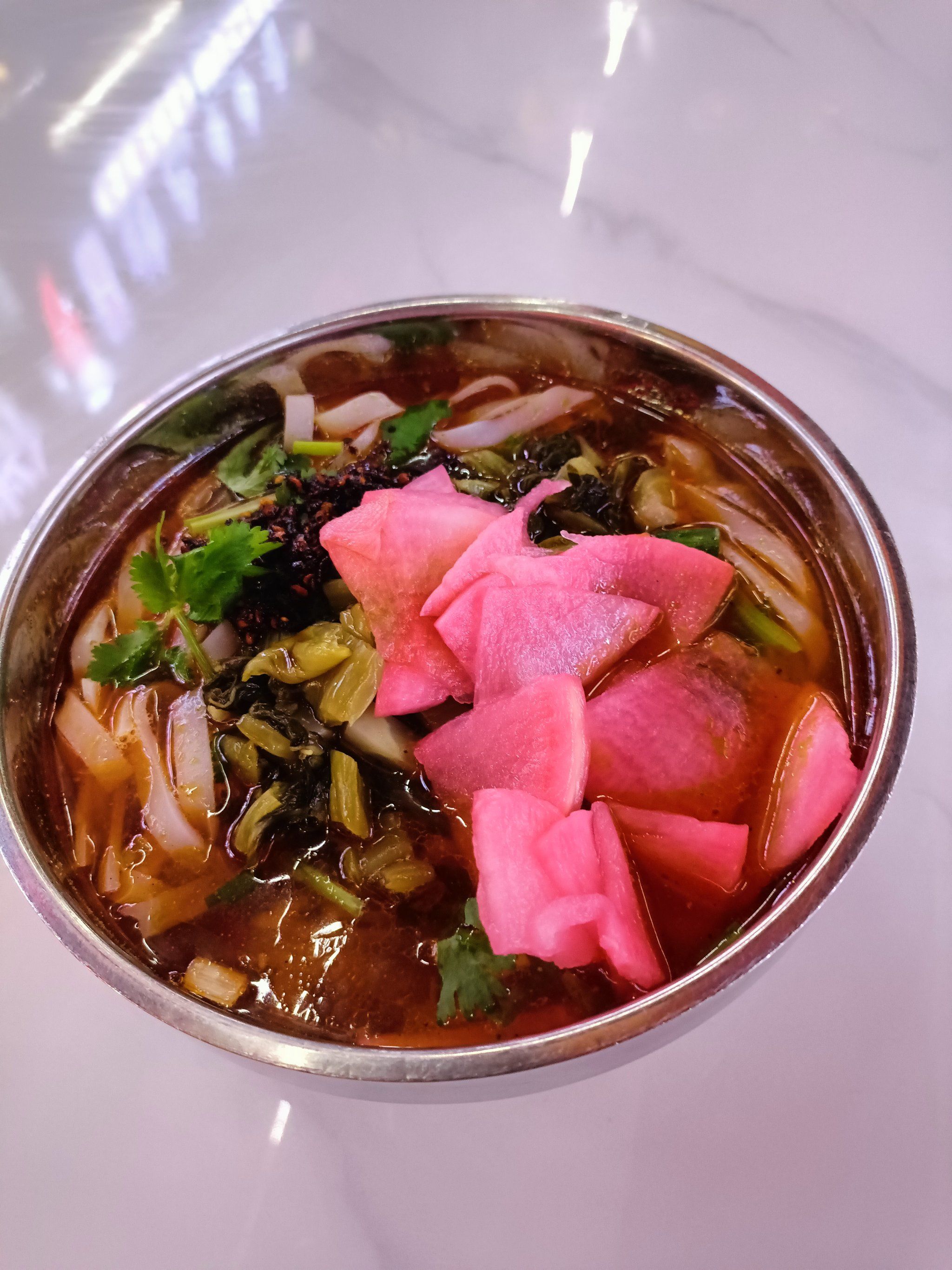 羊汤米皮