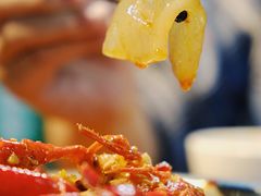 Q弹魔芋豆腐-恋拐子油爆虾·家常菜
