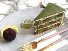 抹茶棋盘格-chenity  cafe