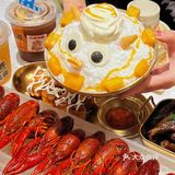 南昌这家龙虾馆的甜品怎么都做的这么好⁉️