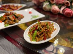 青椒肉丝-长春观斋补堂素菜馆