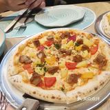 饮料很好喝，里面的爆珠好评，汉堡就很一般了