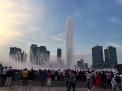 -大连星海广场音乐喷泉