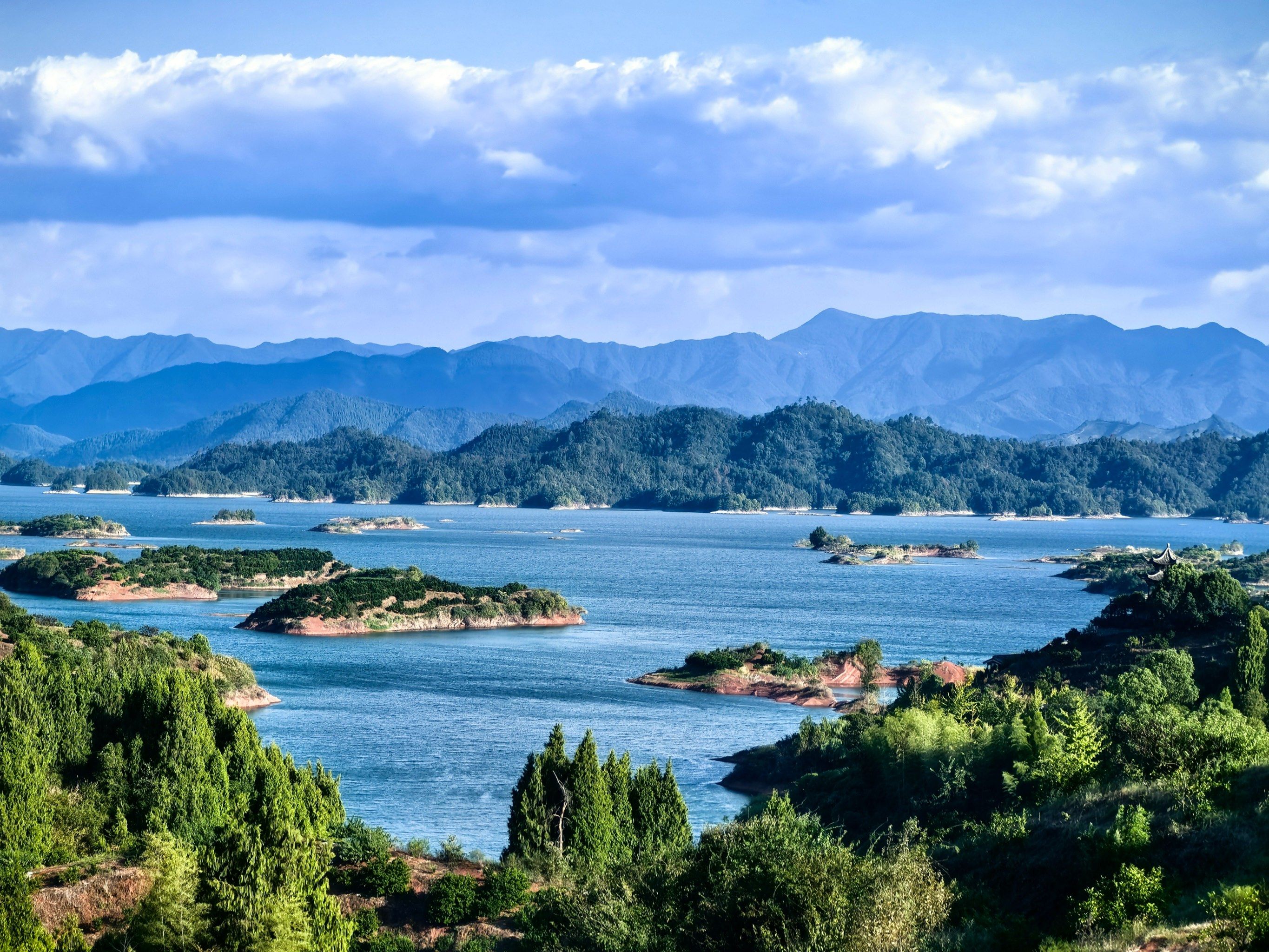 千岛湖的美只有身临其境才能真切感受