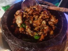 石锅杭椒牛蛙-桂满陇-西湖船宴(西单大悦城店)