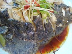 清蒸多宝鱼-雅逸居海鲜小厨