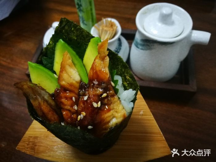 轻井泽精致料理(西溪诚品店)牛油果鳗鱼手卷图片 - 第9张