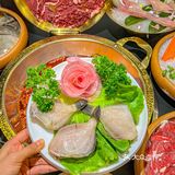 又吃到清 真火锅了❗️鲜切牛肉真的绝了！