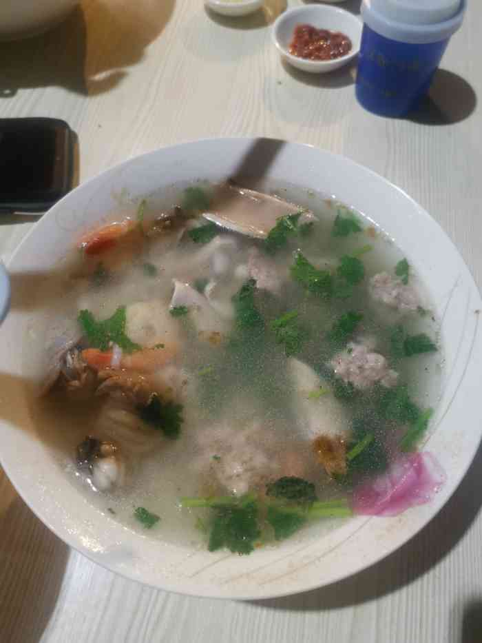 诏安县保钦猫仔粥店-"东西都是新鲜的,汤水十分清甜好喝,真的特.