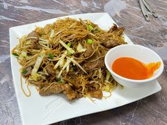 牛肉炒米粉-凤城康记饭店