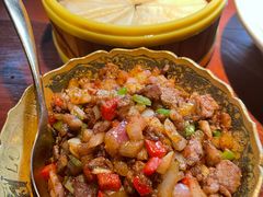 薄饼卷羊肉粒-楼兰新疆主题餐厅(悠方店)