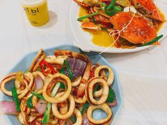 酱爆鱿鱼筒-桥东喜碧海鲜街(水东街店)