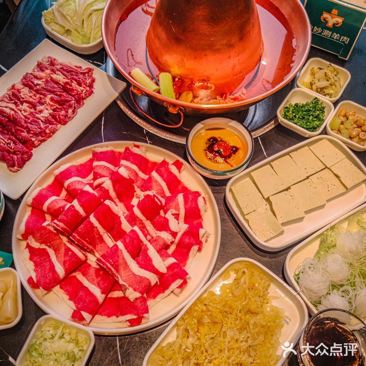 🆘妙啊‼️让人吃的香迷糊的铜锅涮肉‼️
