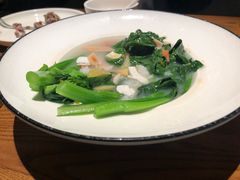 上汤菜心-如轩·海鲜砂锅粥·潮汕菜(海珠店)
