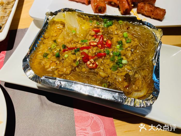 炭益东北烧烤(白马万科里店)锡纸娃娃菜图片