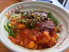 特色三合一-手擀菠菜面(西康路店)