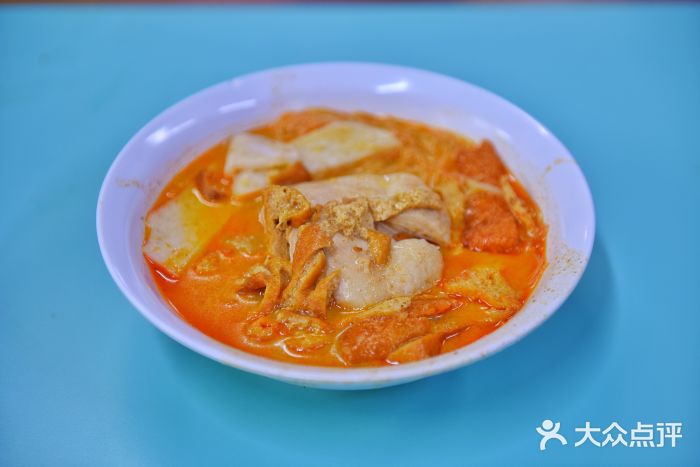 亚王咖喱鸡米粉面图片