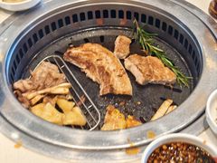 烤厚切梅花肉-韩香福烤肉庄园(文化西路店)