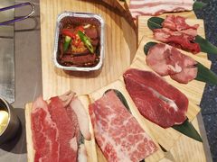 肉类拼盘-谷町·烤肉自助(朱雀门店)