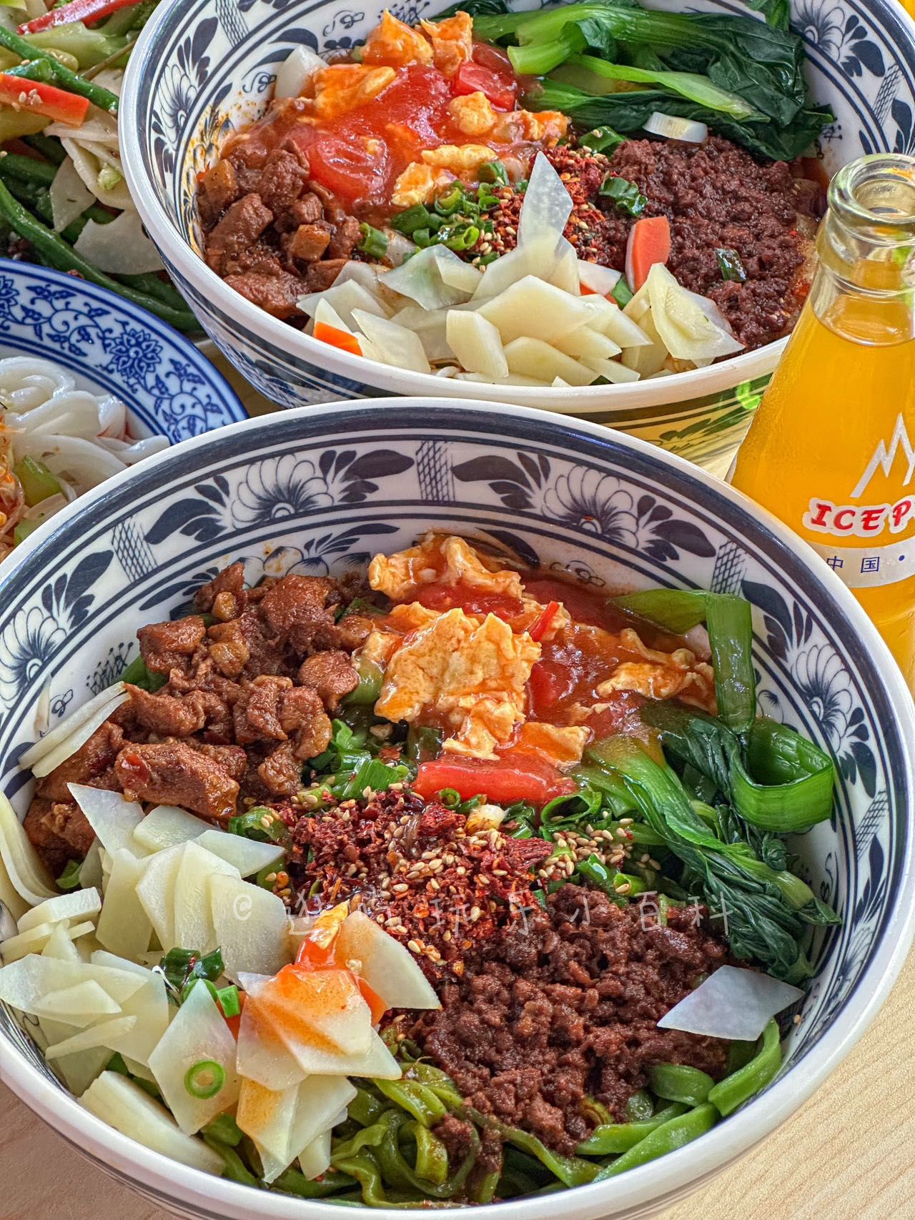 n口味正宗还实惠👍

🔺「招牌面四合一」
面条都是手工的