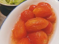 凉拌西红柿-盟重烧烤(东瓜山创始店)