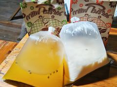 百香果汁-半坡九号老挝冰咖啡