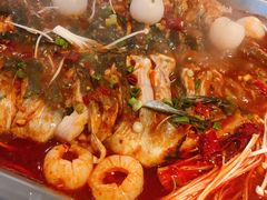 荔枝香辣清江鱼-鱼酷活鱼烤鱼(信息城店)