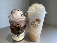 超厚蛋糕阿华田波波-喜茶(武汉范湖万达广场店)