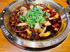 红汤锅底-受气牛肉·重庆耙牛肉(来福士店)