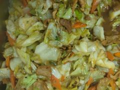 颈肉炒大头菜-小镇厨房(古镇店)