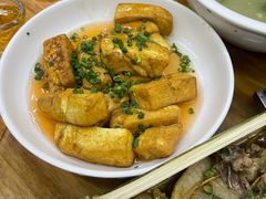 鲍汁自制豆腐-九岭农庄·竹筒饭