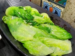 蒜蓉炒食蔬-老表记广西宵夜螺蛳鸭脚煲(西大店)