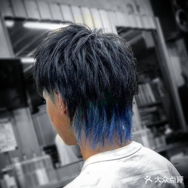 狼尾鲻鱼头还可以怎么染[加油]也太好看了吧