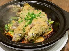 姜蓉焗黄骨鱼-山水茶艺馆·点心粤菜·30年老字号