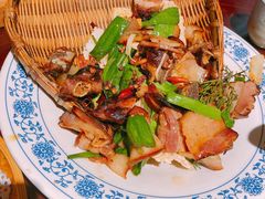【隆府必点】柏枝锅巴腊肉-杨记隆府(汉街店)