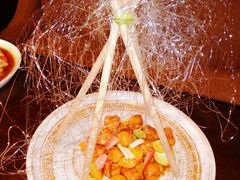 创意鲜果咕噜肉-广州文华东方酒店·江-由辉师傅主理