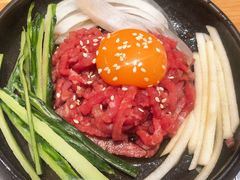 生拌牛肉-赤坂亭·M9和牛烧肉·铁板烧(合肥万象城店)