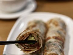 葱饼卷牛肉-台北楚楚园馅饼粥(虹桥南丰城店)