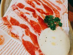 烤五花肉-草家酱蟹炭火烤肉店(珲春南路一店)