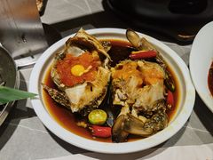 -草家酱蟹炭火烤肉店(珲春南路一店)