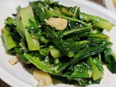 豆豉鲮鱼油麦菜-潮十三潮汕砂锅粥(高新四路大都荟店)