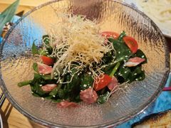 获奖的菠菜培根沙拉-有喜屋·日料·居酒屋(旭辉广场店)