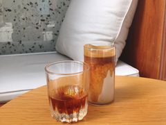 红豆沙拿铁-Line 咖啡(石厦花园店)