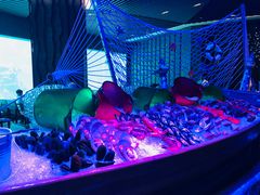 -海棠湾洲际-涛·海底餐厅·美人鱼·自助餐·海底隧道