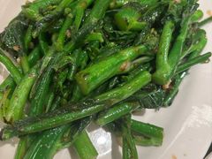 沙茶炒芥兰苗-广九餐室(陈家祠扬韬广场店)