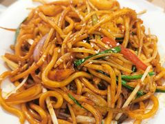 干炒海鲜乌冬-新大咀港式茶餐厅(宝山万达店)