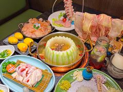 -得意咚瓜·顺德鱼生·冬瓜盅火锅