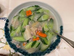 青瓜鱼唇肉茸-沙龙酒家